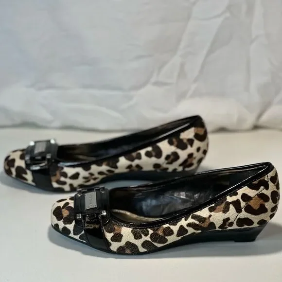 NWOT Antonio Melani Leopard Print Shoes7.5 - Picture 3 of 8